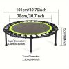 661 lbs Fitness Trampoline Get in Shape At Home or In The Garden with Our 40 inch Mini Exercise Trampoline - Stable and Fun ASTM F381-16 (1 pc)