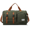 Large capacity travel storage bag with multiple pockets for dry and wet separation, suitable for both handheld and crossbody use