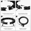 Weighted Infinity Exercise Hoop - 64in 30 Links Smart Hoop for Adult Weight Loss